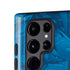DC Comics Superman Logo Background Pattern Galaxy S25 Ultra Impact Case